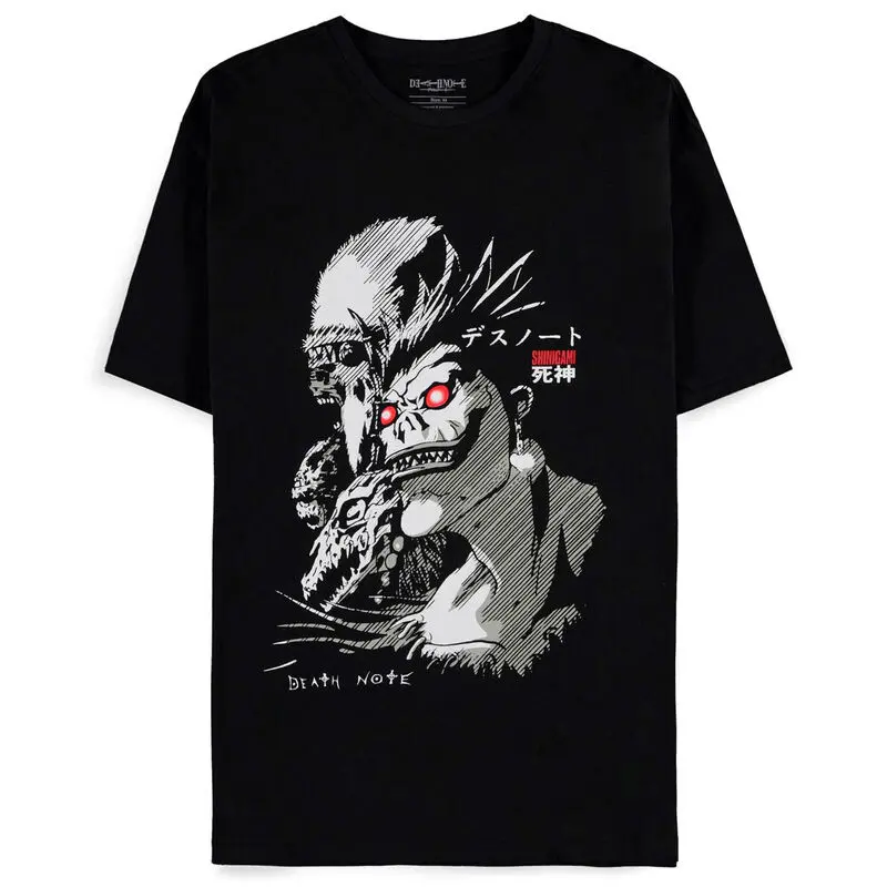 Death Note Shinigami Demon Crew T-shirt Produktfoto