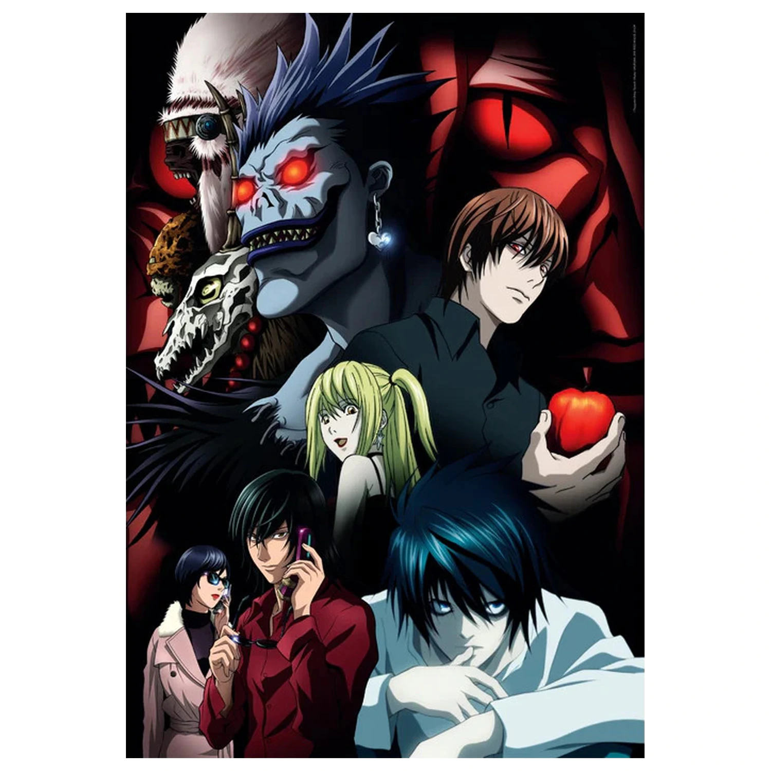 Death Note Whisperers 1000-Teile Kompakt Puzzle Produktfoto