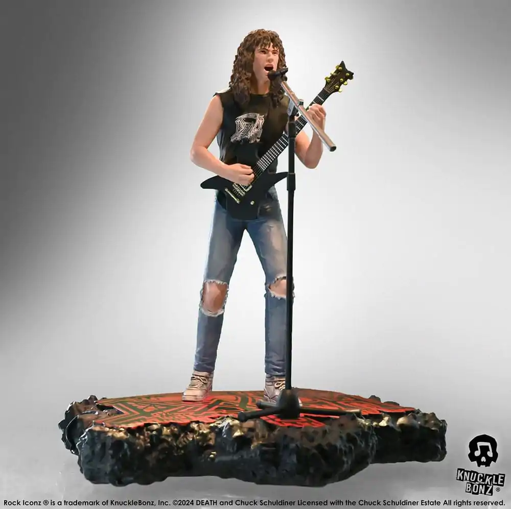 Death Rock Iconz Statue Chuck Schuldiner II 22 cm termékfotó