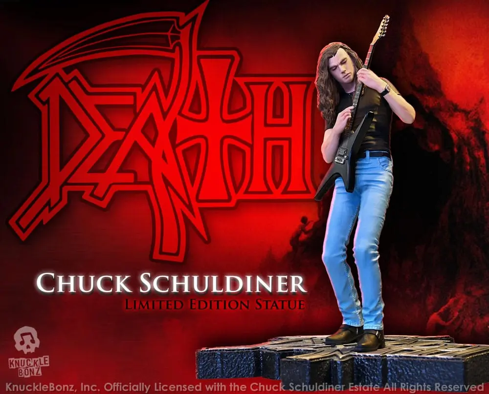 Death Rock Iconz Statue Chuck Schuldiner 22 cm termékfotó