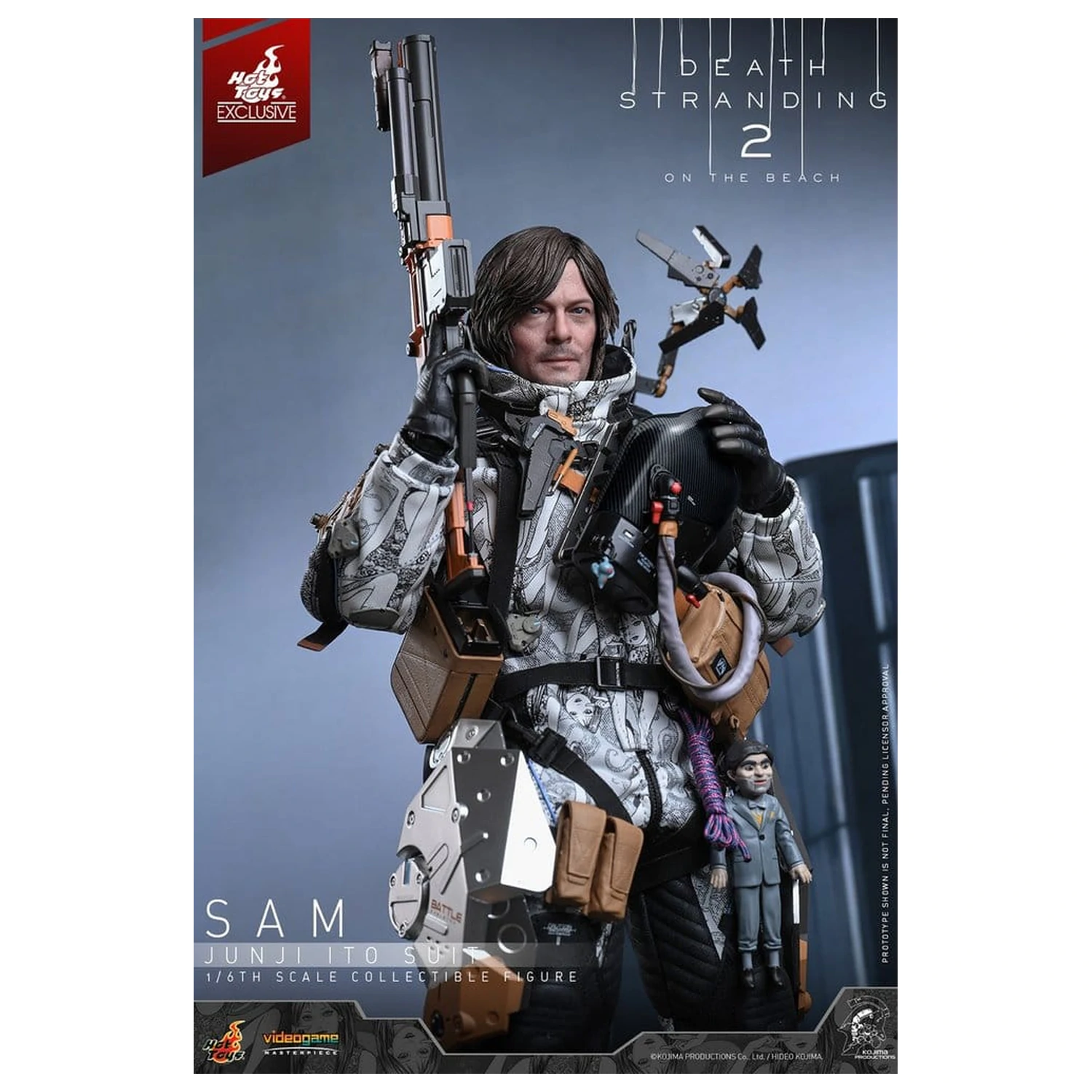 Death Stranding Actionfigur 1/6 Sam Porter Bridges (Junji Ito Suit) Produktfoto