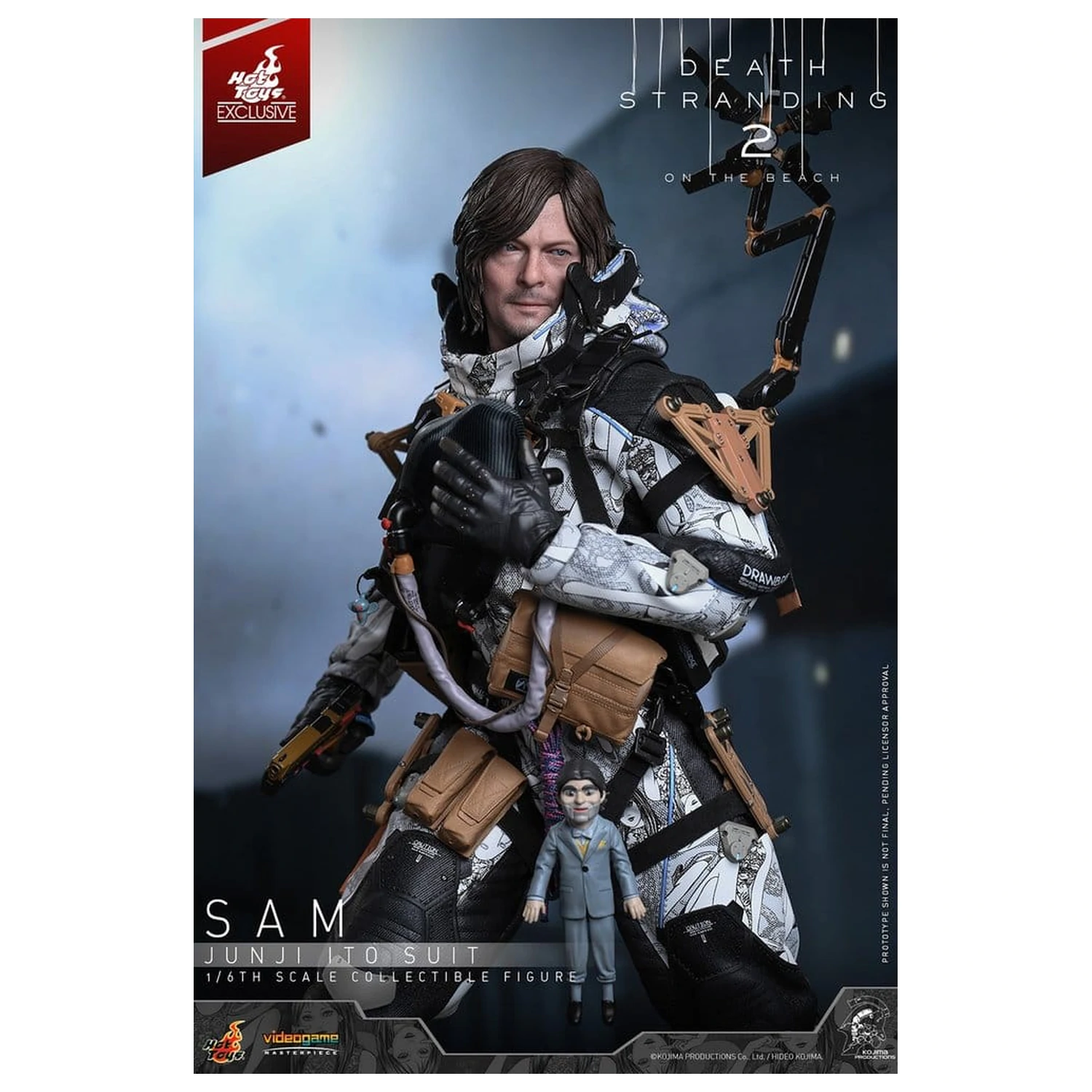 Death Stranding Actionfigur 1/6 Sam Porter Bridges (Junji Ito Suit) Produktfoto