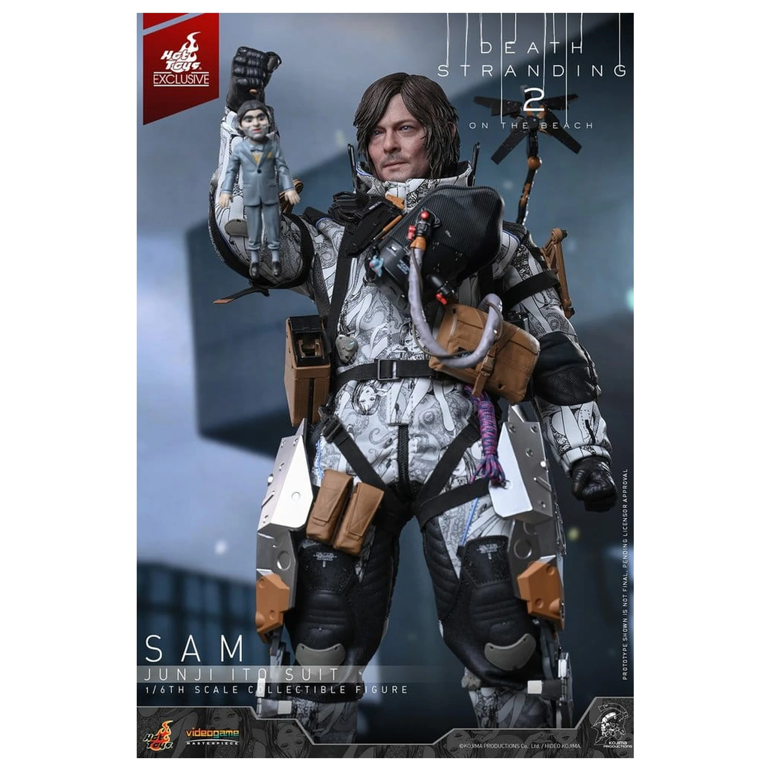 Death Stranding Actionfigur 1/6 Sam Porter Bridges (Junji Ito Suit) Produktfoto