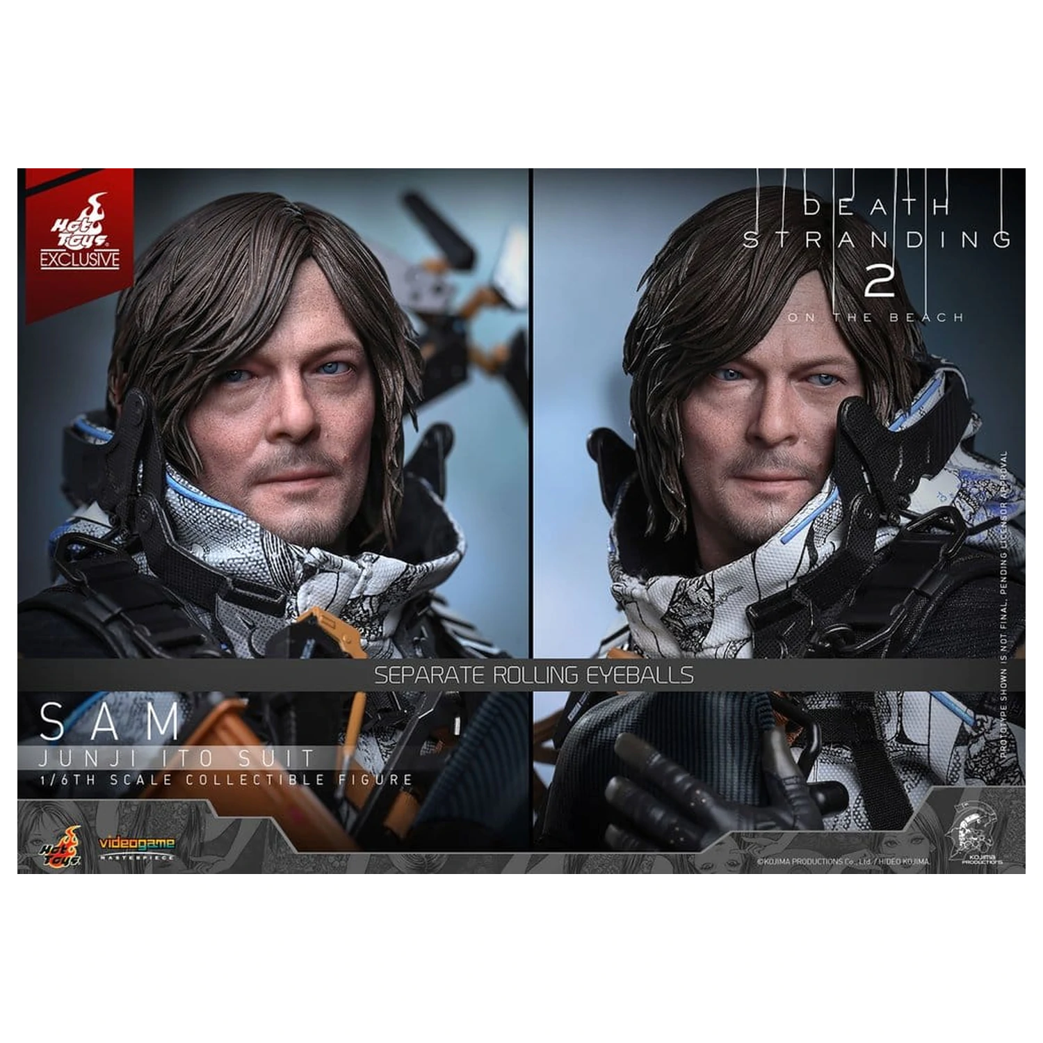 Death Stranding Actionfigur 1/6 Sam Porter Bridges (Junji Ito Suit) Produktfoto