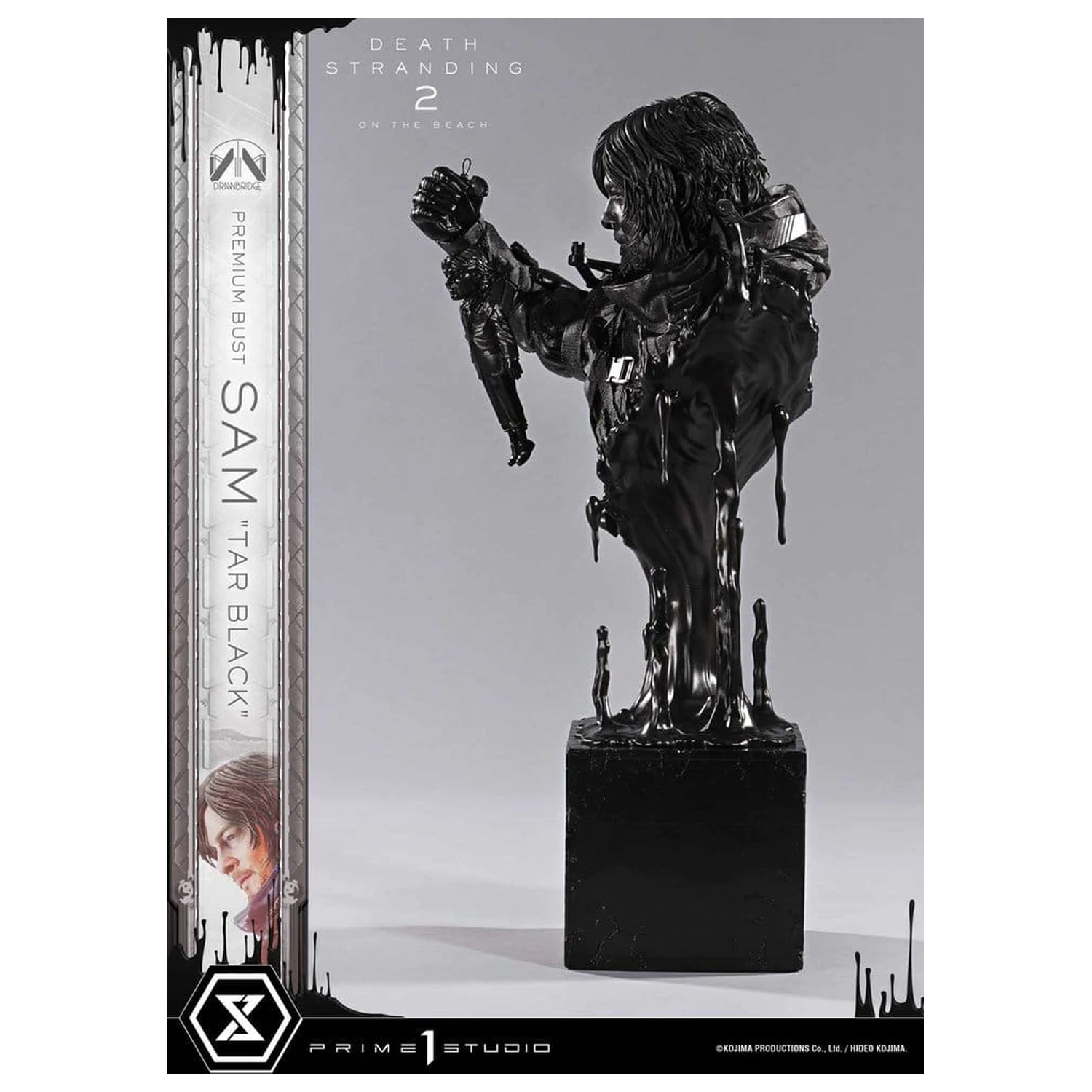 Death Stranding 2: On the Beach Premium Büste 1/3 Sam Tar Black 44 cm Produktfoto