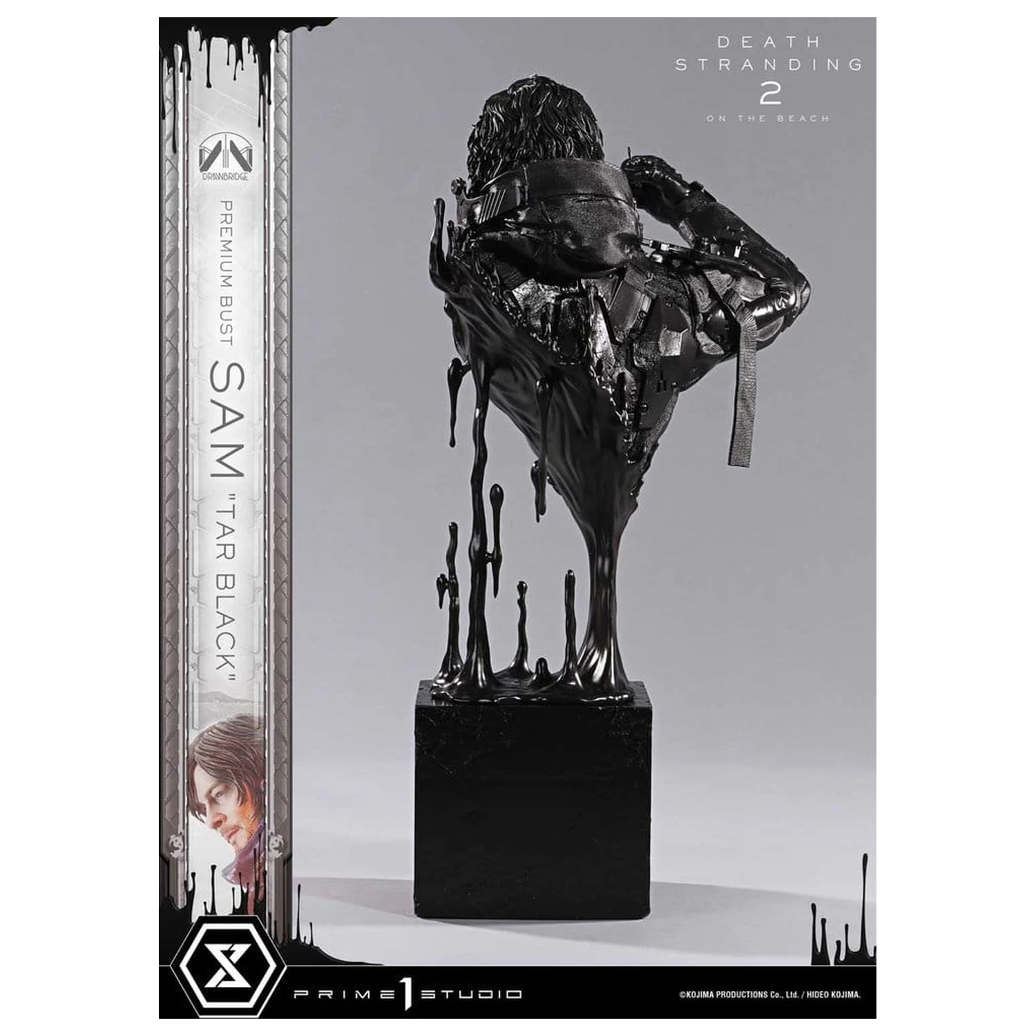 Death Stranding 2: On the Beach Premium Büste 1/3 Sam Tar Black 44 cm Produktfoto