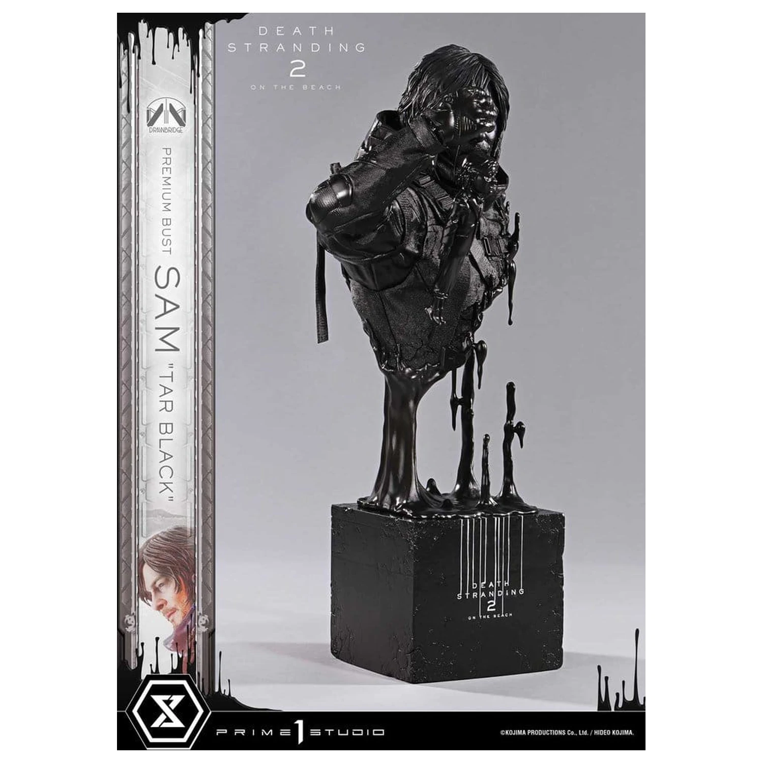 Death Stranding 2: On the Beach Premium Büste 1/3 Sam Tar Black 44 cm Produktfoto