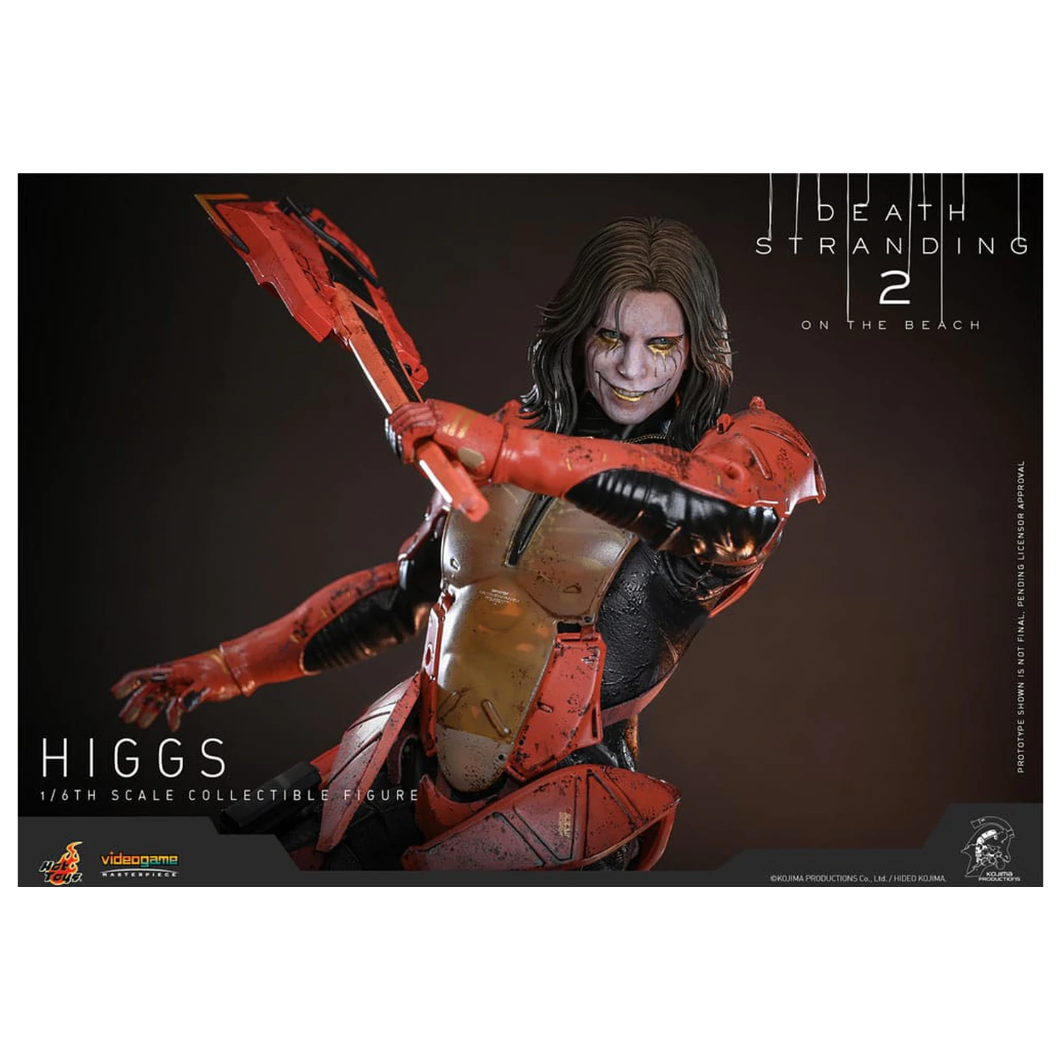 Death Stranding 2: On the Beach Videospiel Meisterwerk Actionfigur 1/6 Higgs 33 cm Produktfoto