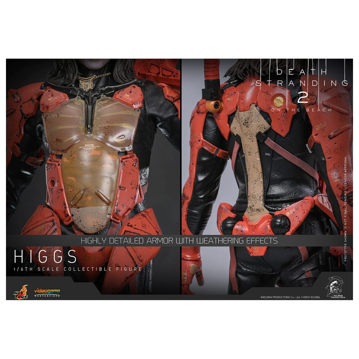 Death Stranding 2: On the Beach Videospiel Meisterwerk Actionfigur 1/6 Higgs 33 cm Produktfoto