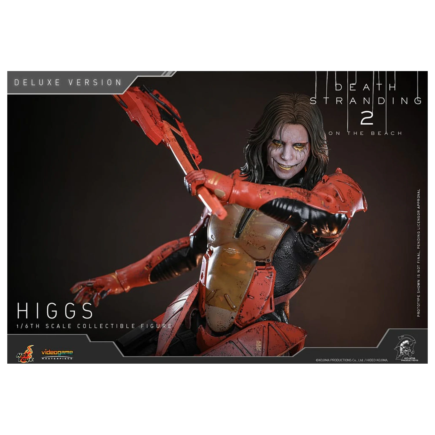 Death Stranding 2: On the Beach Videospiel Meisterwerk Actionfigur 1/6 Higgs (Deluxe Version) 33 cm Produktfoto
