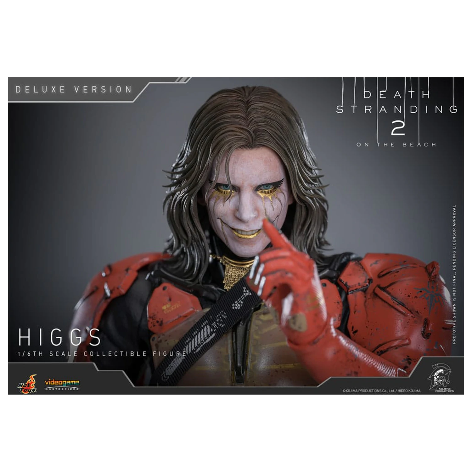 Death Stranding 2: On the Beach Videospiel Meisterwerk Actionfigur 1/6 Higgs (Deluxe Version) 33 cm Produktfoto