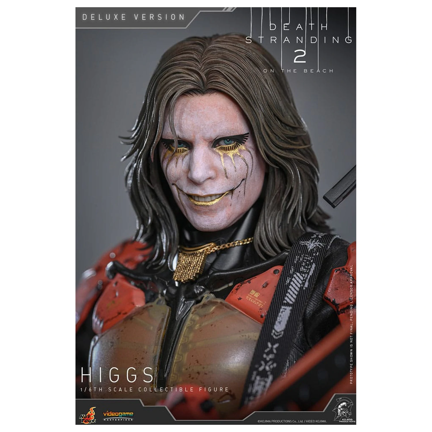 Death Stranding 2: On the Beach Videospiel Meisterwerk Actionfigur 1/6 Higgs (Deluxe Version) 33 cm Produktfoto