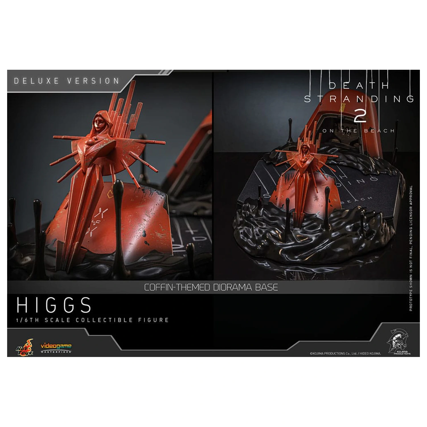 Death Stranding 2: On the Beach Videospiel Meisterwerk Actionfigur 1/6 Higgs (Deluxe Version) 33 cm Produktfoto