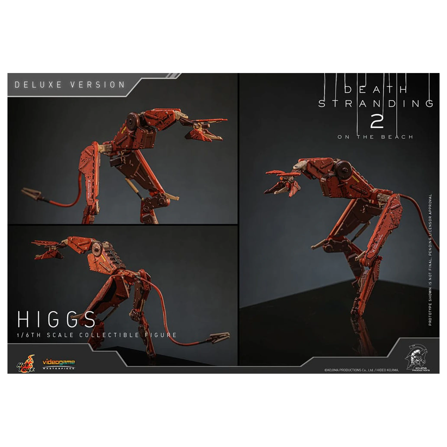 Death Stranding 2: On the Beach Videospiel Meisterwerk Actionfigur 1/6 Higgs (Deluxe Version) 33 cm Produktfoto
