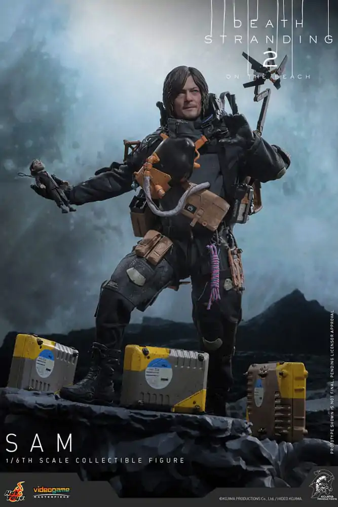 Death Stranding 2: On the Beach Videospiel Meisterwerk Action-Figur 1/6 Sam 31 cm Produktfoto