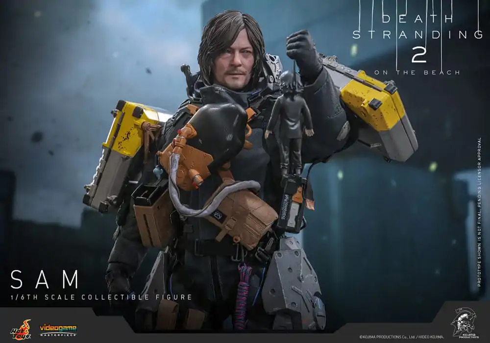 Death Stranding 2: On the Beach Videospiel Meisterwerk Action-Figur 1/6 Sam 31 cm Produktfoto