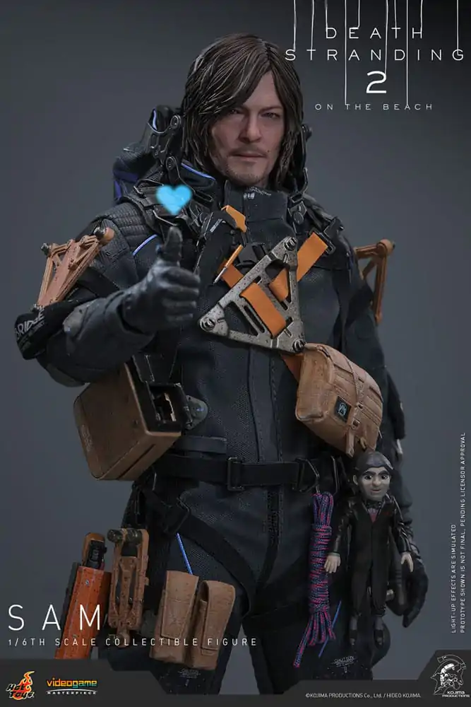 Death Stranding 2: On the Beach Videospiel Meisterwerk Action-Figur 1/6 Sam 31 cm Produktfoto