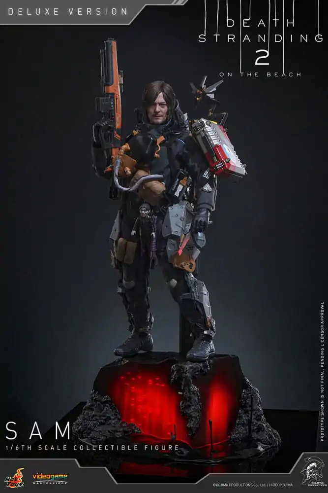 Death Stranding 2: On the Beach Videospiel Meisterwerk Action Figur 1/6 Sam (Deluxe Version) 31 cm Produktfoto