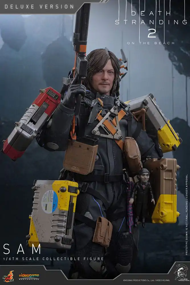 Death Stranding 2: On the Beach Videospiel Meisterwerk Action Figur 1/6 Sam (Deluxe Version) 31 cm Produktfoto