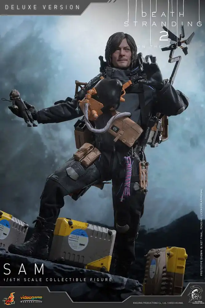 Death Stranding 2: On the Beach Videospiel Meisterwerk Action Figur 1/6 Sam (Deluxe Version) 31 cm Produktfoto