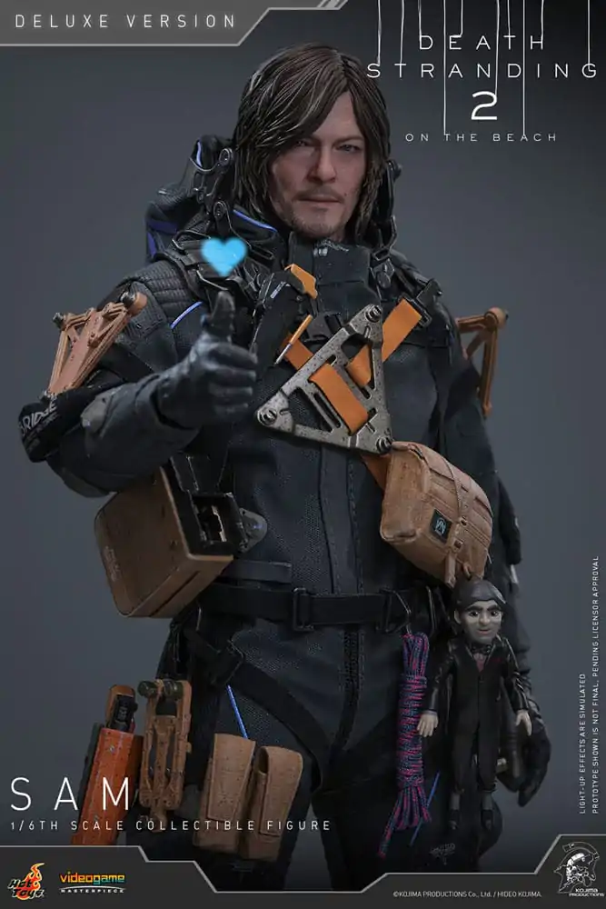 Death Stranding 2: On the Beach Videospiel Meisterwerk Action Figur 1/6 Sam (Deluxe Version) 31 cm Produktfoto