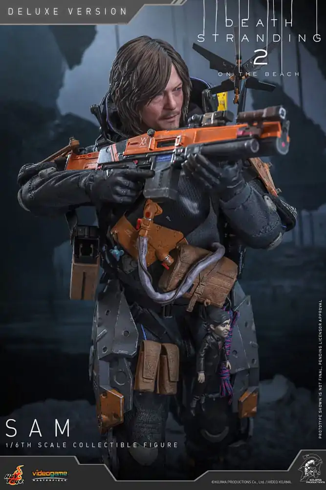Death Stranding 2: On the Beach Videospiel Meisterwerk Action Figur 1/6 Sam (Deluxe Version) 31 cm Produktfoto
