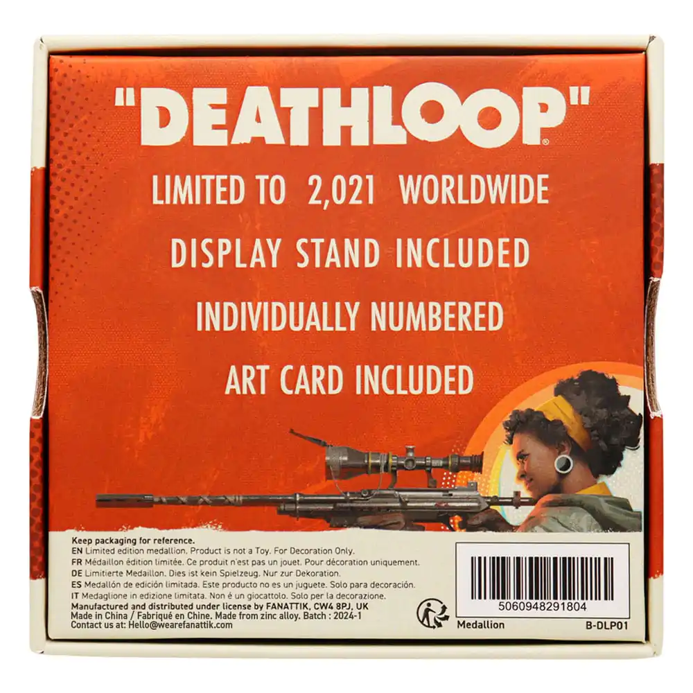 Deathloop Replik Trinket Medallion Limited Edition termékfotó