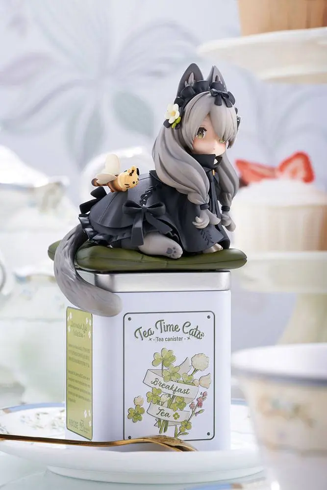 Decorated Life Collection PVC Statue Tea Time Cats British Shorthair 18 cm Produktfoto