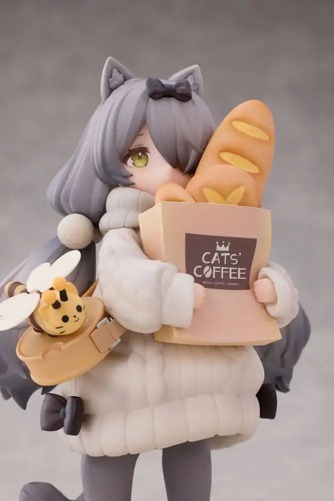 Decorated Life Collection PVC Statue Tea Time Cats - Cat Town Bakery Staff &amp; Customer Set 12 cm Produktfoto