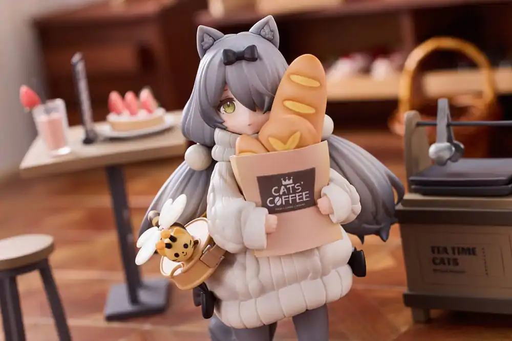 Decorated Life Collection PVC Statue Tea Time Cats - Cat Town Bakery Staff &amp; Customer Set 12 cm Produktfoto