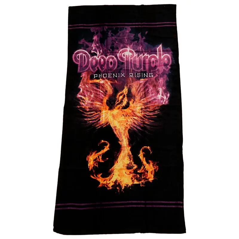Deep Purple Phoenix Rising Baumwolle Strandtuch termékfotó