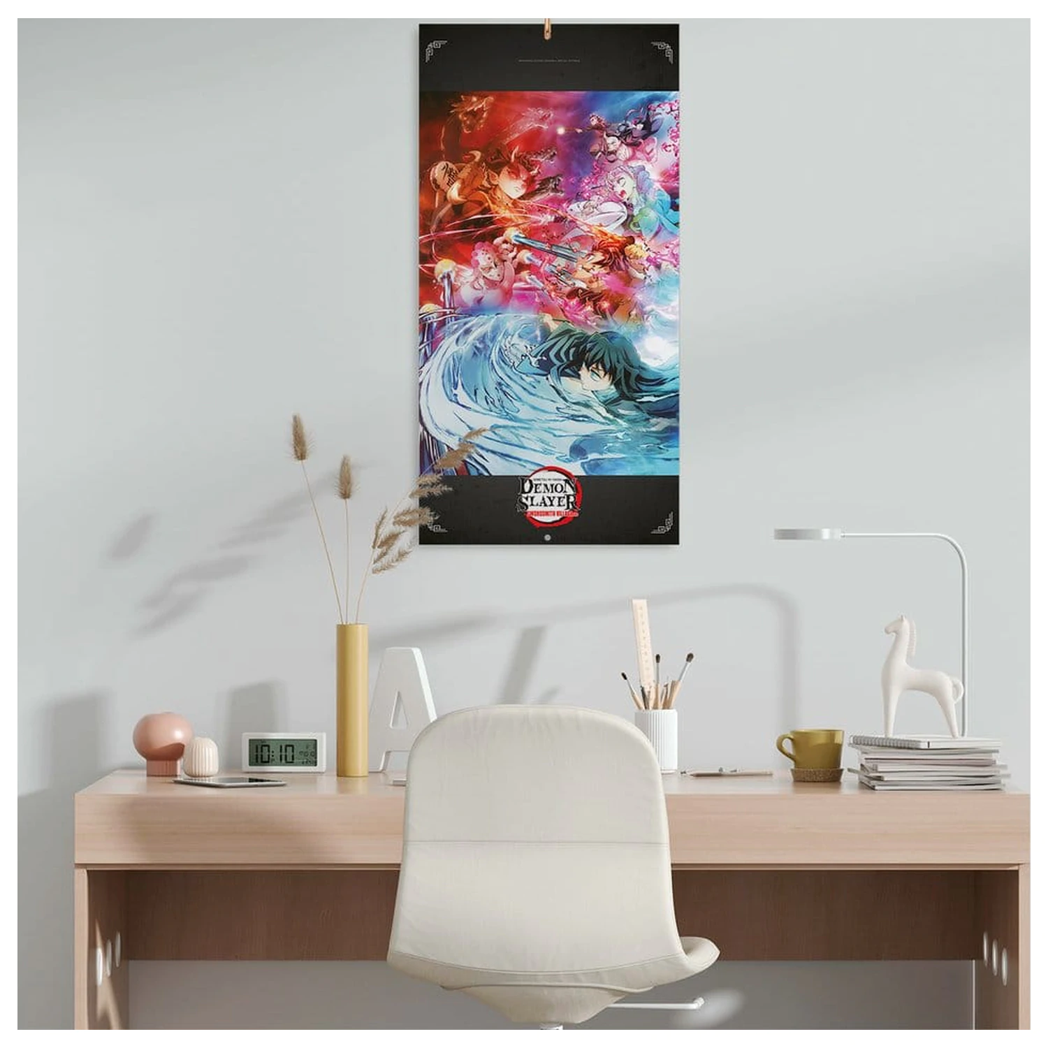 Demon Slayer 2027 Wandkalender 30 x 30 cm Produktfoto