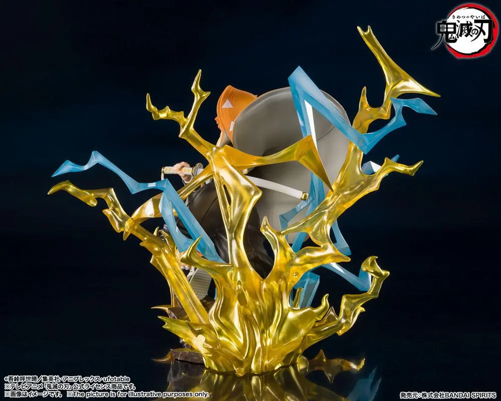 Demon Slayer FiguartsZERO PVC Statue Zenitsu Agatsuma Thunderclap and Flash 15 cm termékfotó