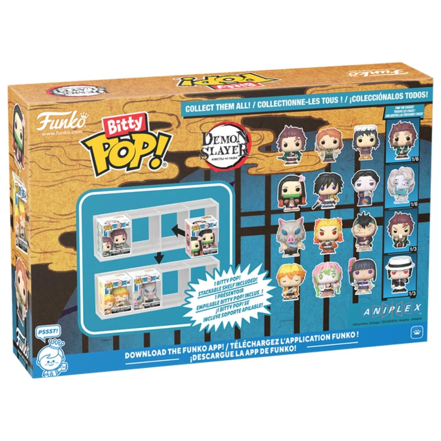 Demon Slayer Funko Bitty POP Figuren Zenitsu Produktfoto