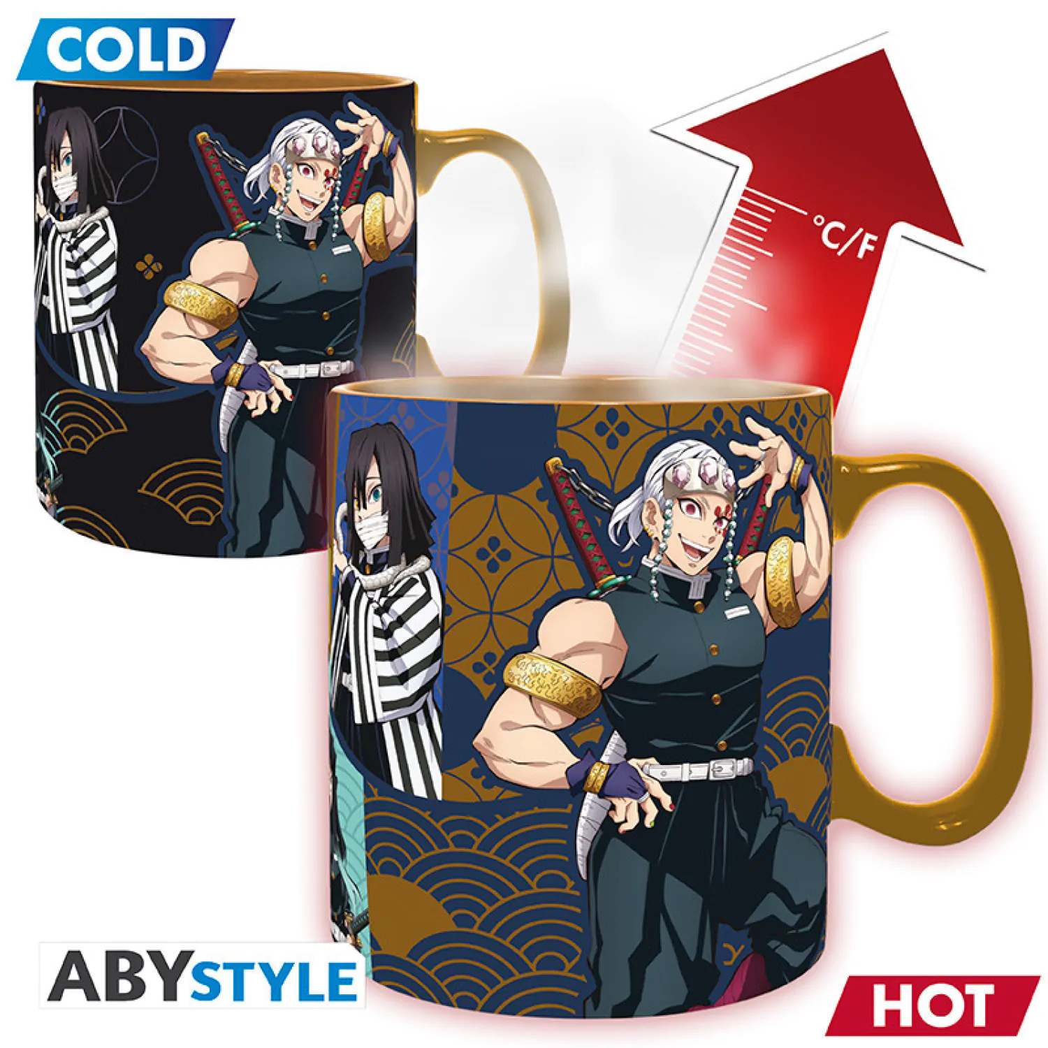 Demon Slayer Wärme Farbwechsel Tasse Produktfoto