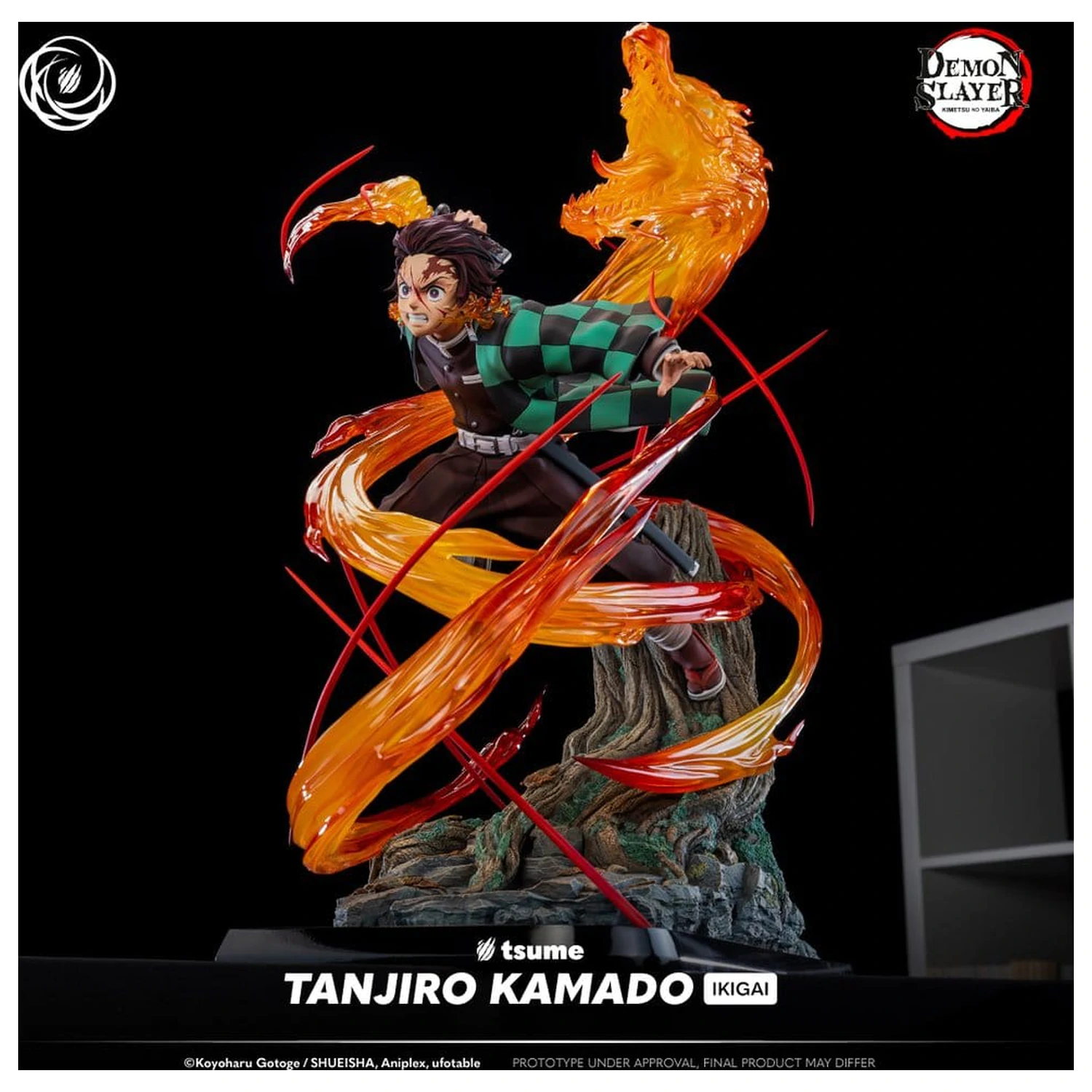 Demon Slayer IKIGAI Figur 1/6 Tanjiro Kamado 44 cm Produktfoto