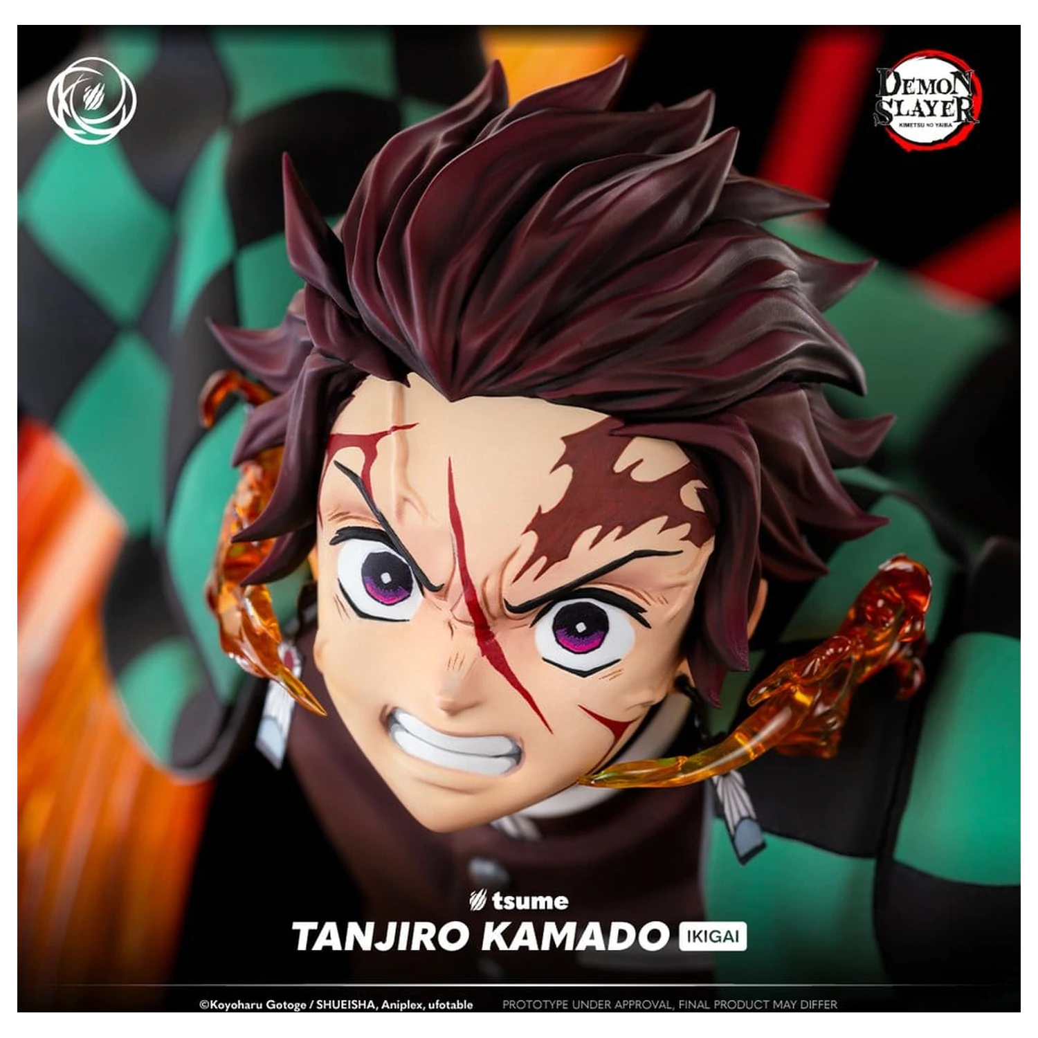Demon Slayer IKIGAI Figur 1/6 Tanjiro Kamado 44 cm Produktfoto