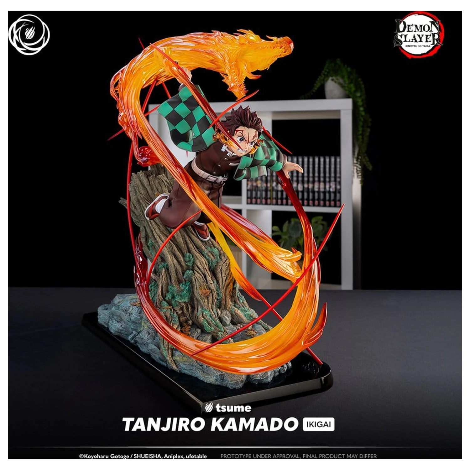 Demon Slayer IKIGAI Figur 1/6 Tanjiro Kamado 44 cm Produktfoto