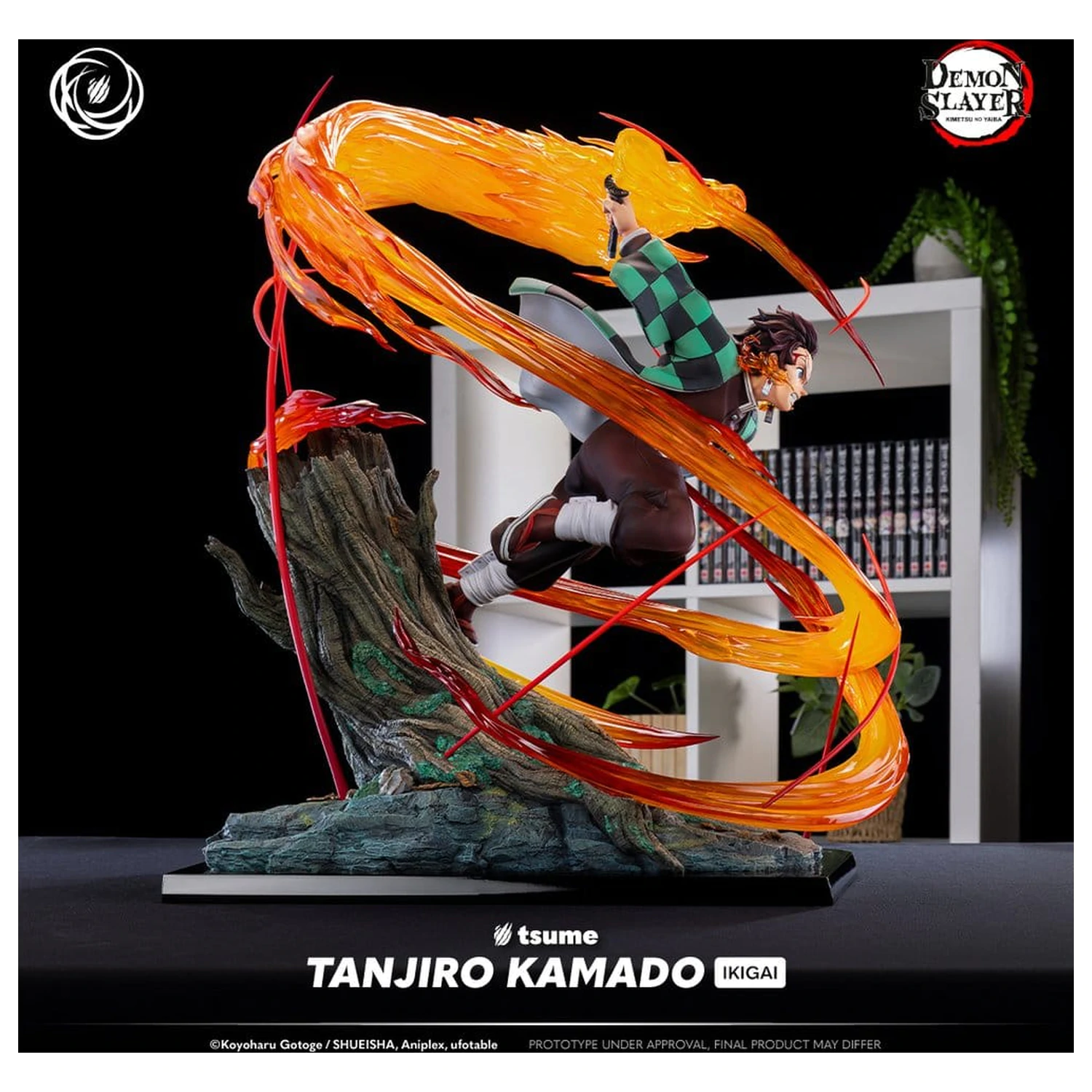 Demon Slayer IKIGAI Figur 1/6 Tanjiro Kamado 44 cm Produktfoto
