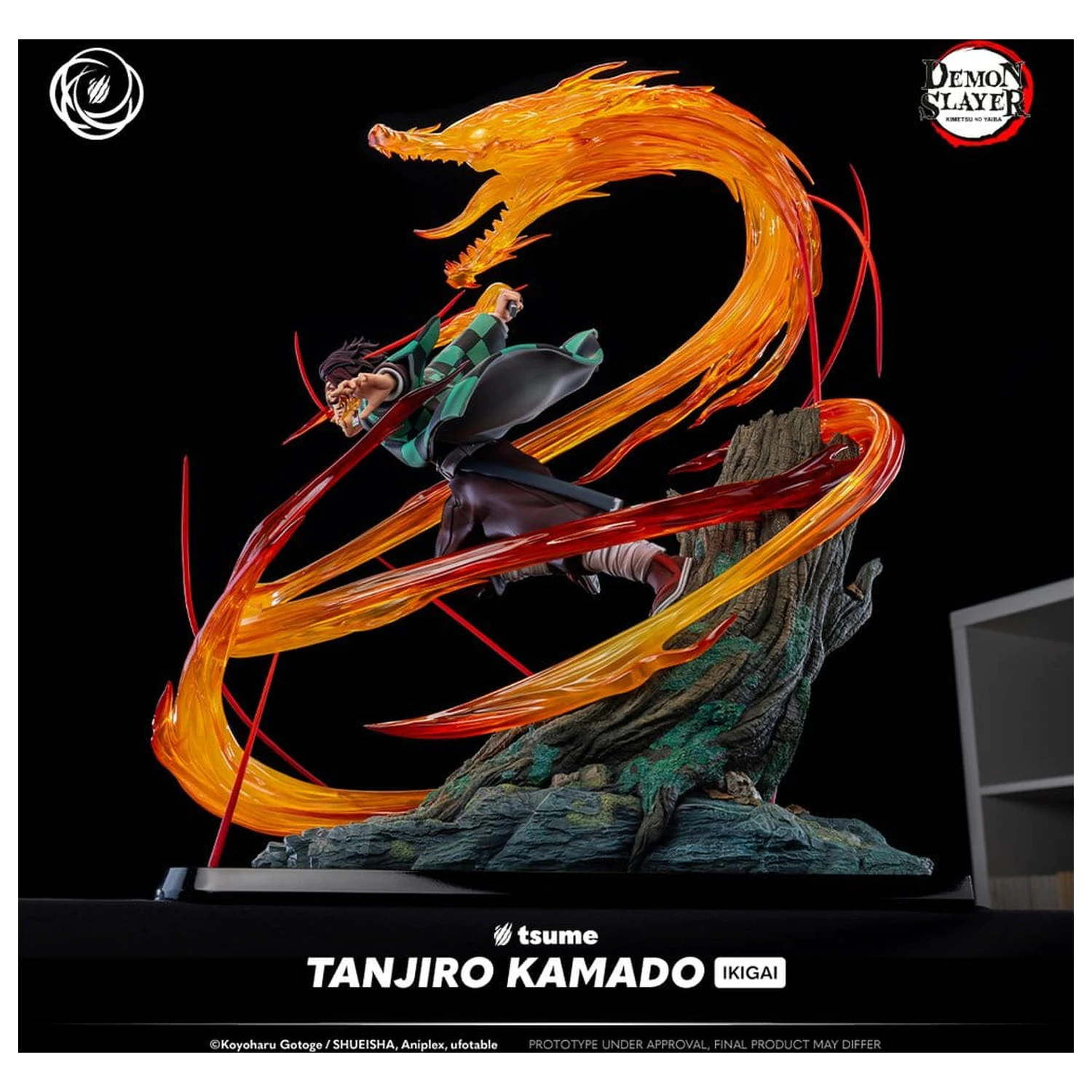 Demon Slayer IKIGAI Figur 1/6 Tanjiro Kamado 44 cm Produktfoto
