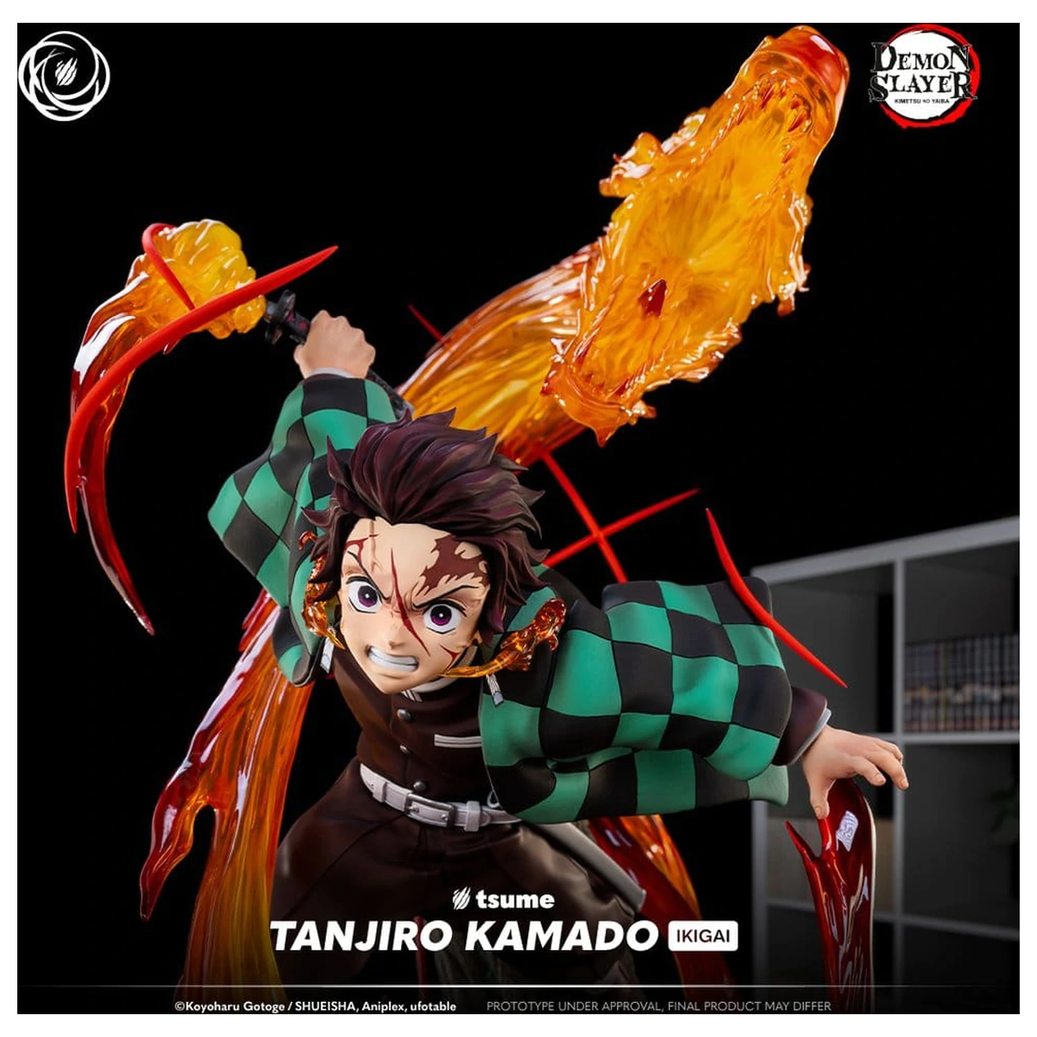 Demon Slayer IKIGAI Figur 1/6 Tanjiro Kamado 44 cm Produktfoto