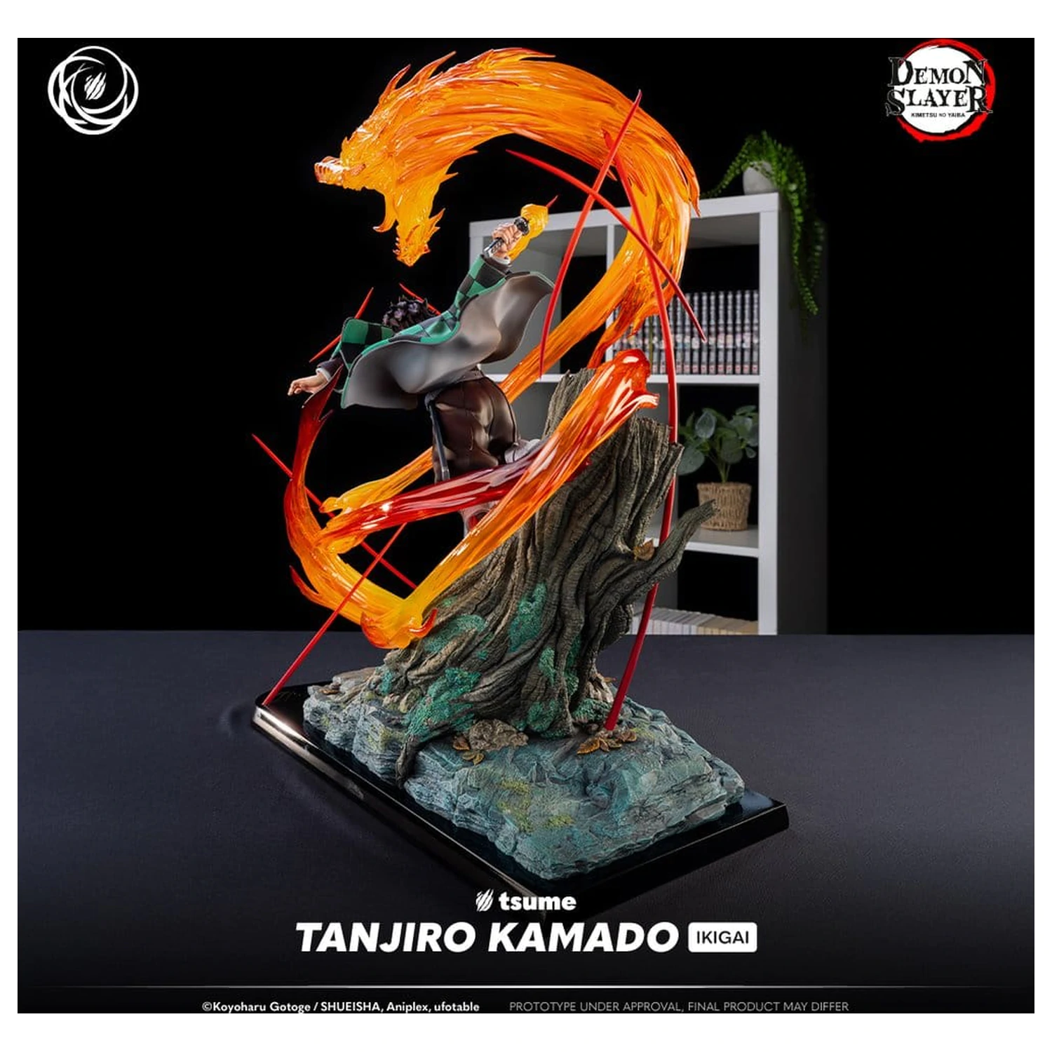 Demon Slayer IKIGAI Figur 1/6 Tanjiro Kamado 44 cm Produktfoto