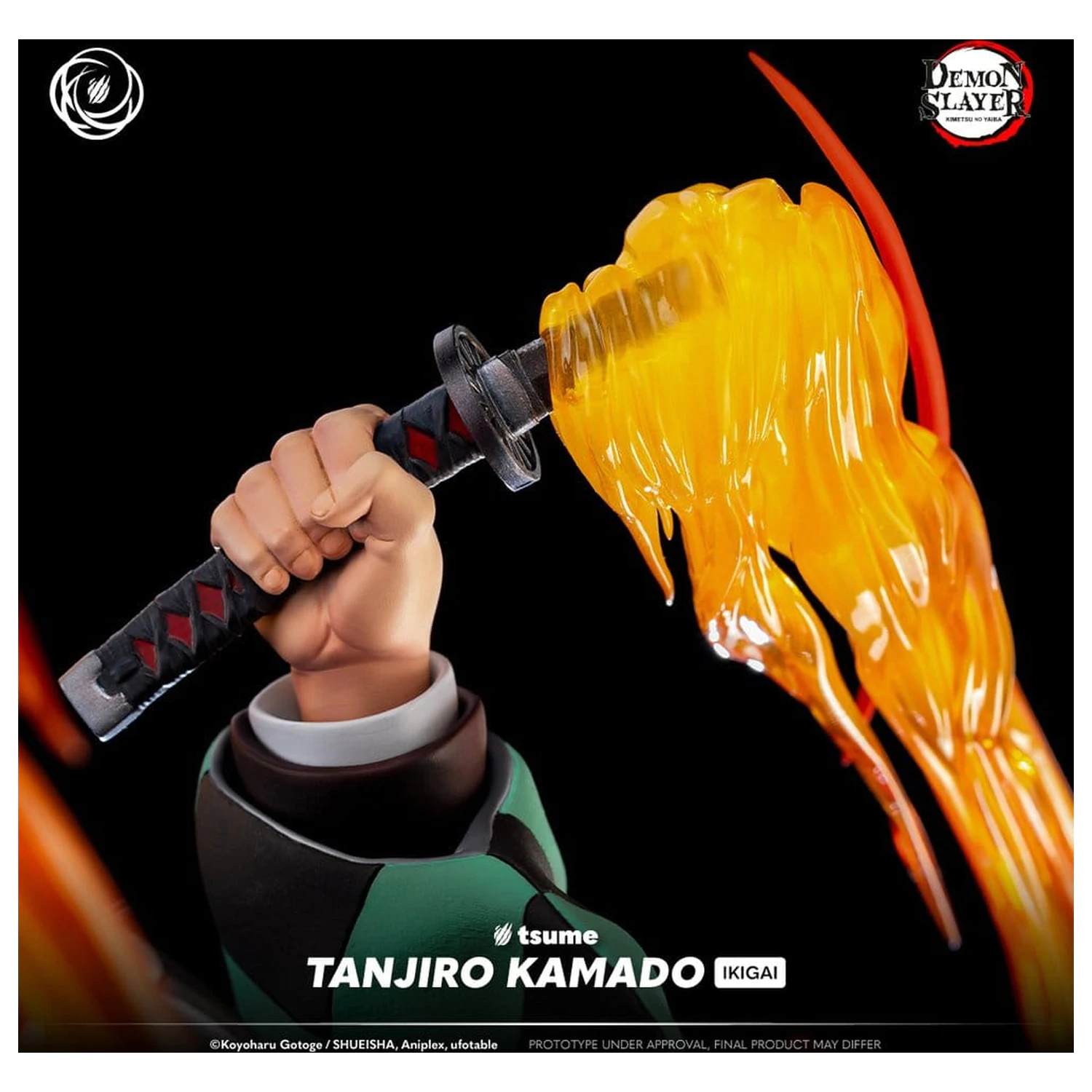 Demon Slayer IKIGAI Figur 1/6 Tanjiro Kamado 44 cm Produktfoto