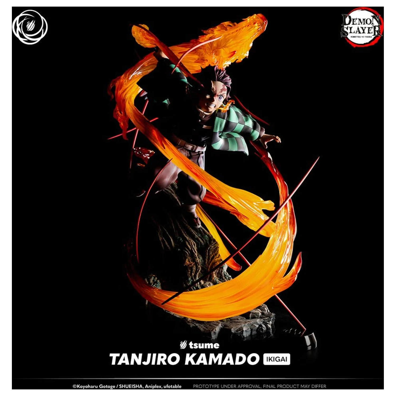 Demon Slayer IKIGAI Figur 1/6 Tanjiro Kamado 44 cm Produktfoto