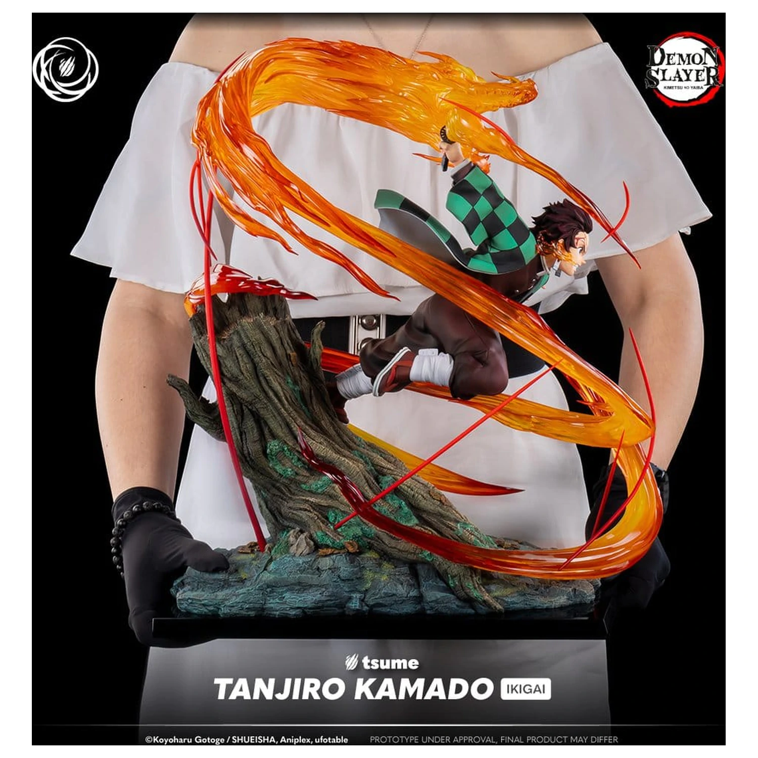 Demon Slayer IKIGAI Figur 1/6 Tanjiro Kamado 44 cm Produktfoto