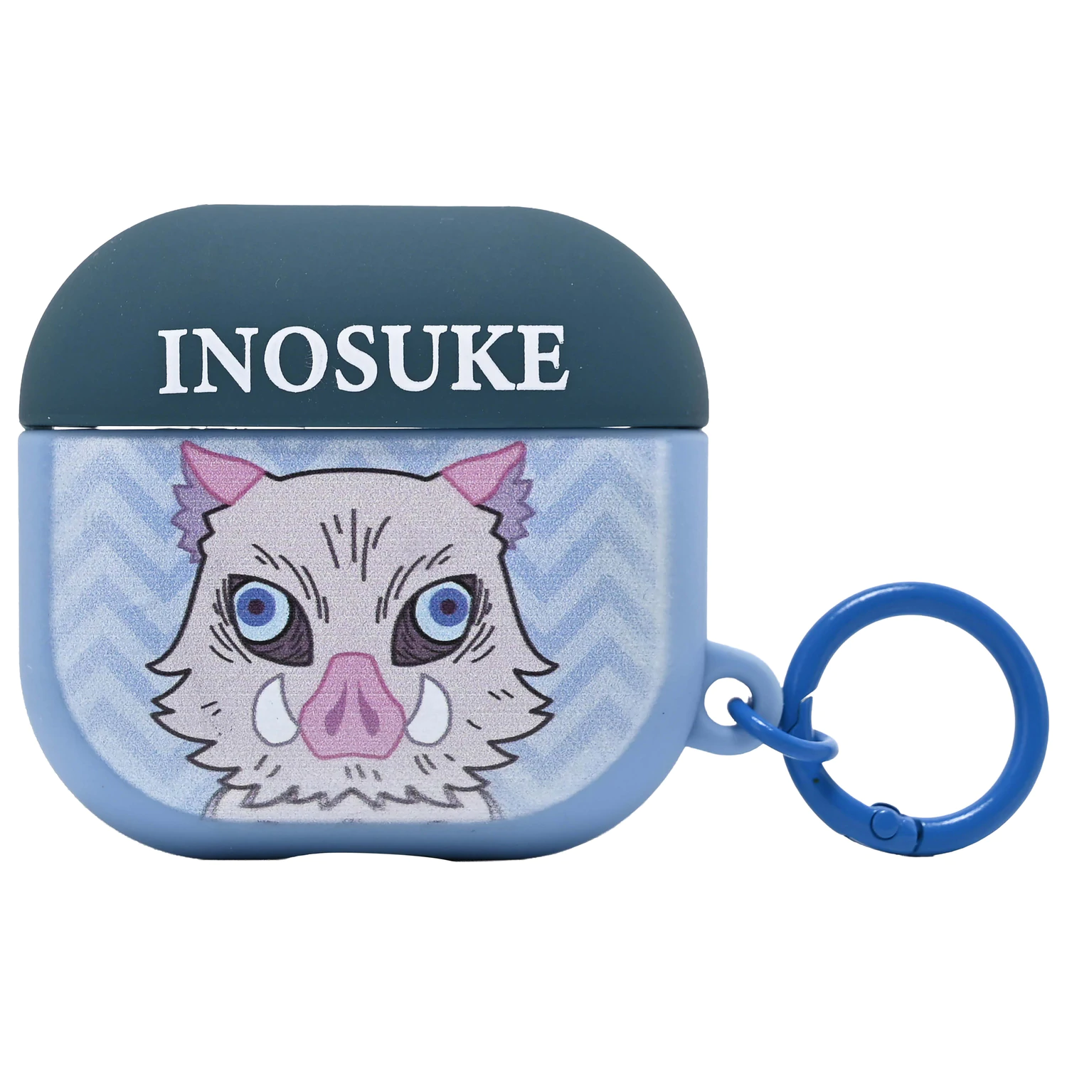 Demon Slayer Inosuke 3D Schaumstoff AirPods Hülle Taschenclip Produktfoto
