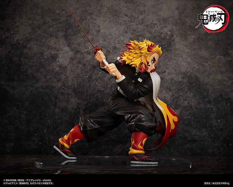 Demon Slayer: Kimetsu no Yaiba Statue 1/4 Kyojuro Rengoku 42 cm termékfotó