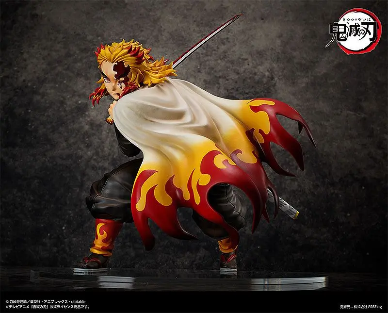 Demon Slayer: Kimetsu no Yaiba Statue 1/4 Kyojuro Rengoku 42 cm termékfotó