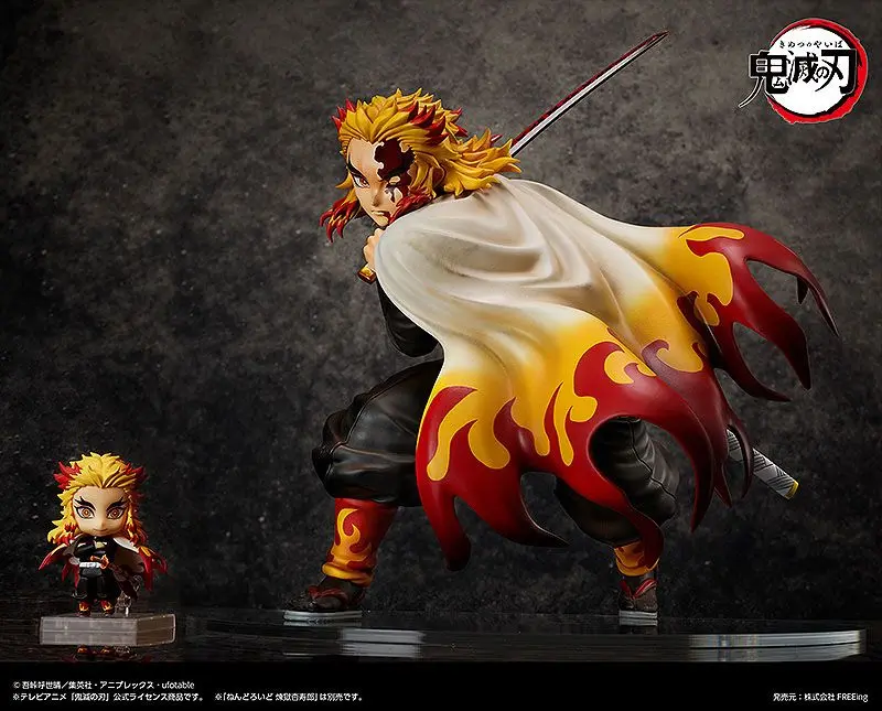 Demon Slayer: Kimetsu no Yaiba Statue 1/4 Kyojuro Rengoku 42 cm termékfotó