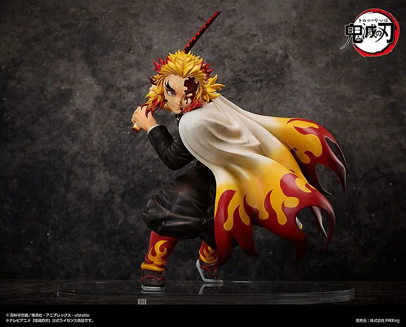 Demon Slayer: Kimetsu no Yaiba Statue 1/4 Kyojuro Rengoku 42 cm termékfotó